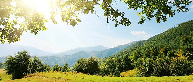 herrliche Naturlandschaft im Bayerischen Wald